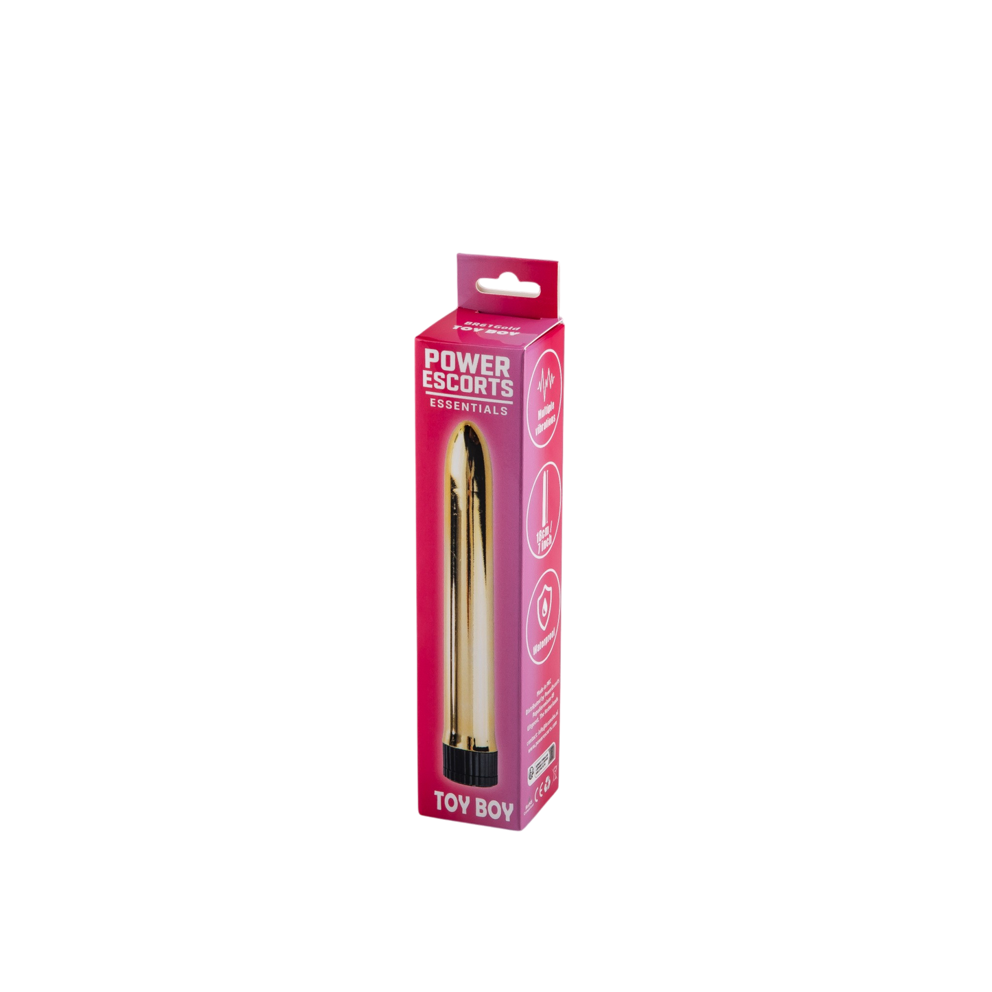 Toy Boy Classic Vibrator - 18 CM - Available in 6 Colors