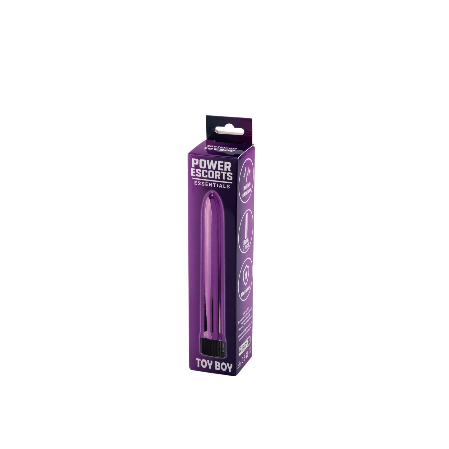 Slim Purple Vibrator with Multiple Vibration Settings