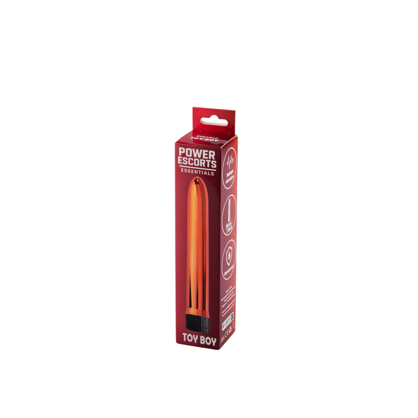 Toy Boy Classic Vibrator - 18 CM - Available in 6 Colors