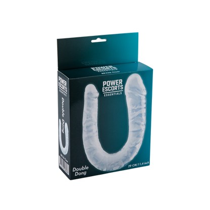 Clear Double Dong – Realistische Dubbele Dildo 29 cm