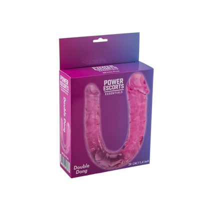 Clear Double Dong – Realistische Dubbele Dildo 29 cm