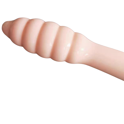 Rocket Dong Dubbelzijdige Dildo – 20,3cm - Beige