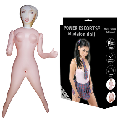 Madelon Opblaasbare Sekspop met 3 Openingen