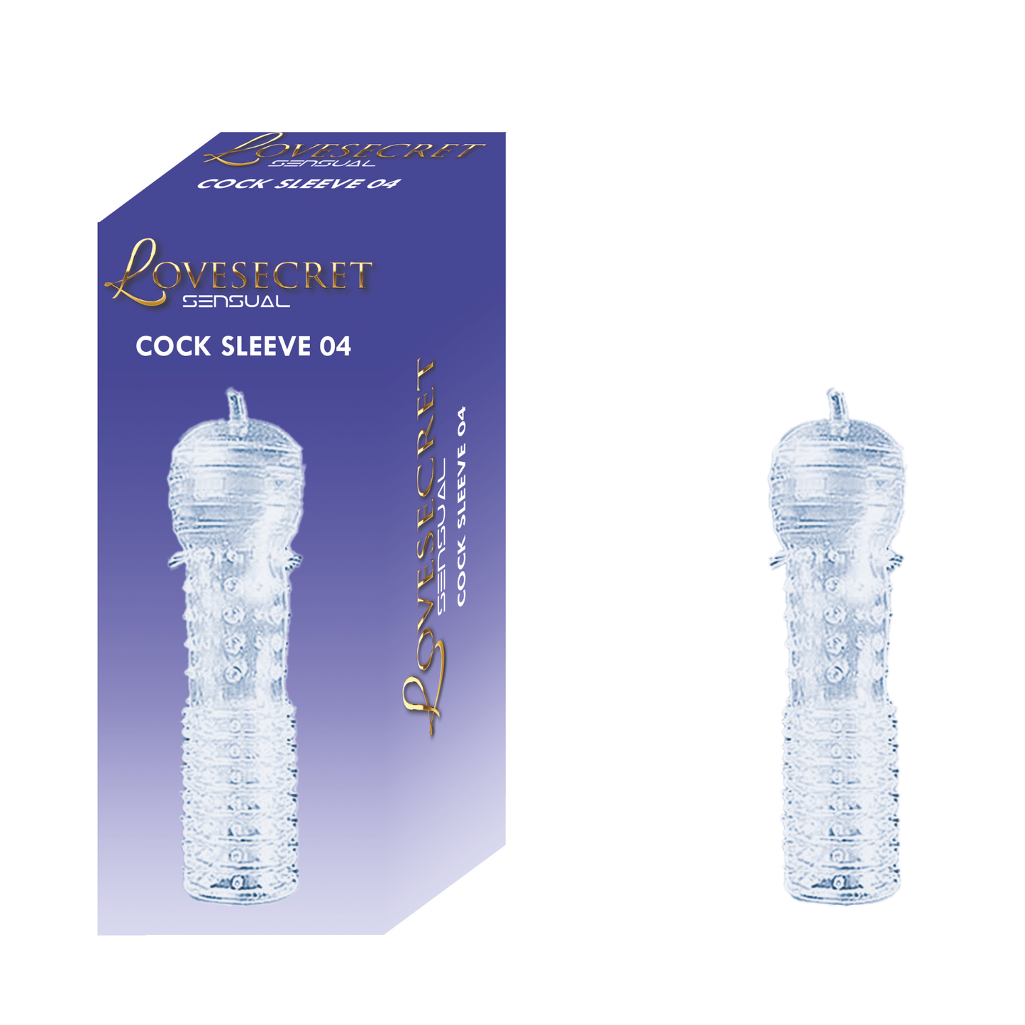 Penis Sleeve Transparant 12.5cm