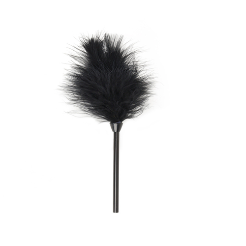 Sensuele BDSM Feather Teaser - Zwart