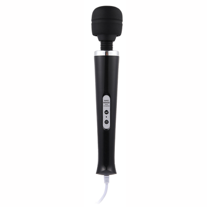 Luxe Wand Massager – Krachtige Vibraties met Bedrade Controle (32,5 cm, Zwart)