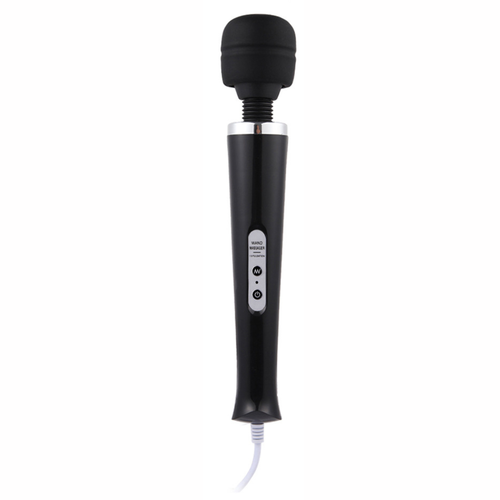 Luxe Wand Massager – Krachtige Vibraties met Bedrade Controle (32,5 cm, Zwart)