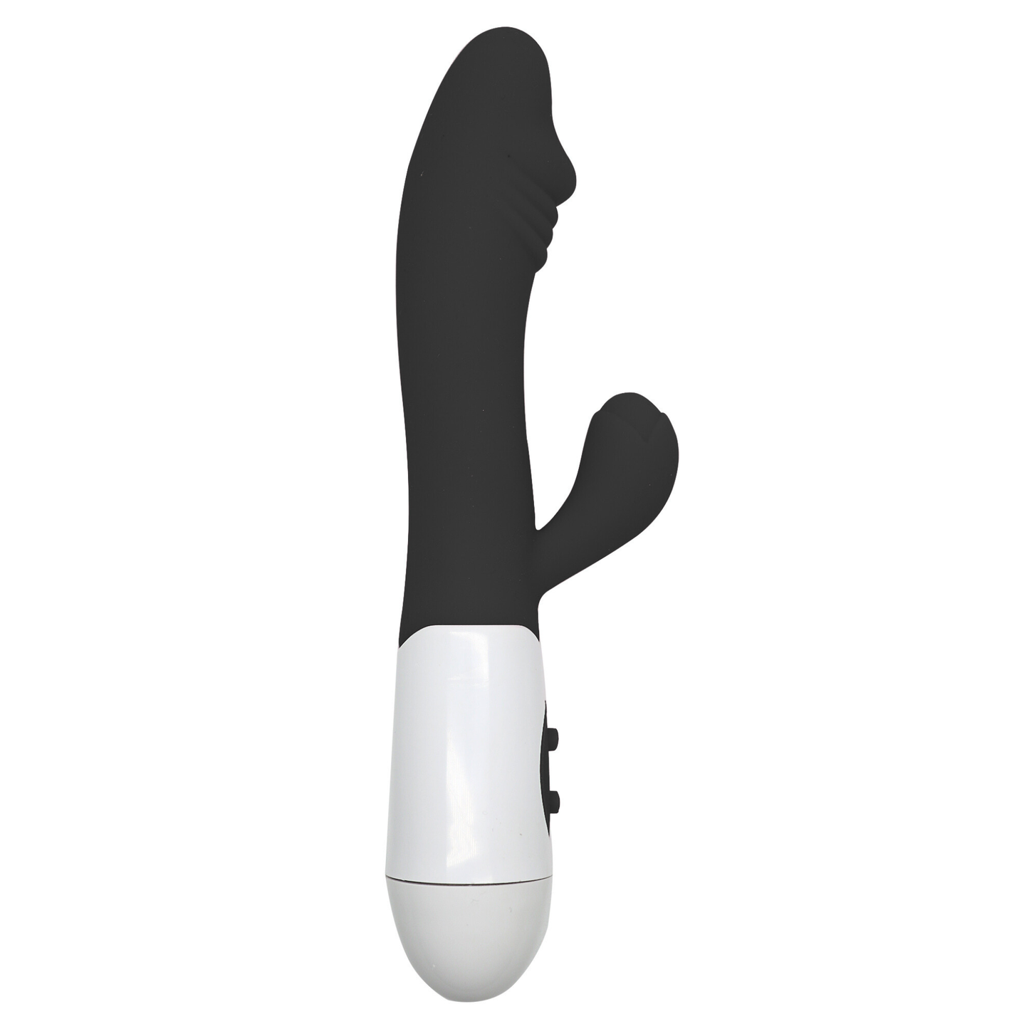 Zwarte Siliconen Rabbit Vibrator met 10 Vibratiestanden