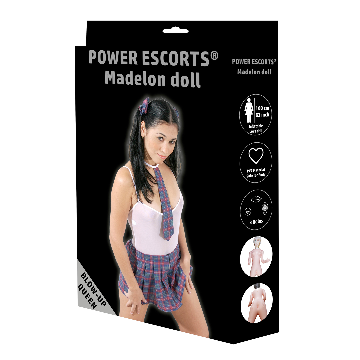 Madelon Opblaasbare Sekspop met 3 Openingen