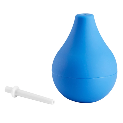Anale Douche 220ml – Zachte Reinigingsballon met Slank Tuitje Blauw