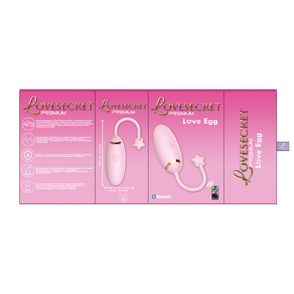 Love Egg met App – 9 Standen Vibrerend Ei
