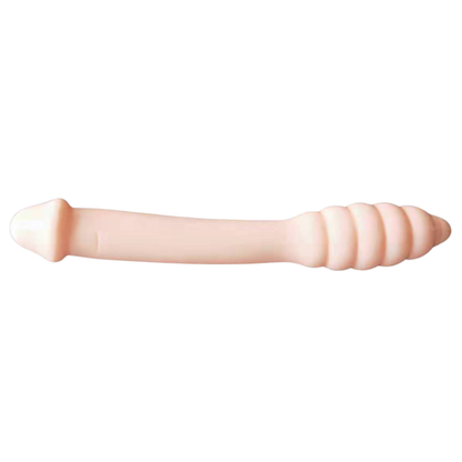 Rocket Dong Dubbelzijdige Dildo – 20,3cm - Beige