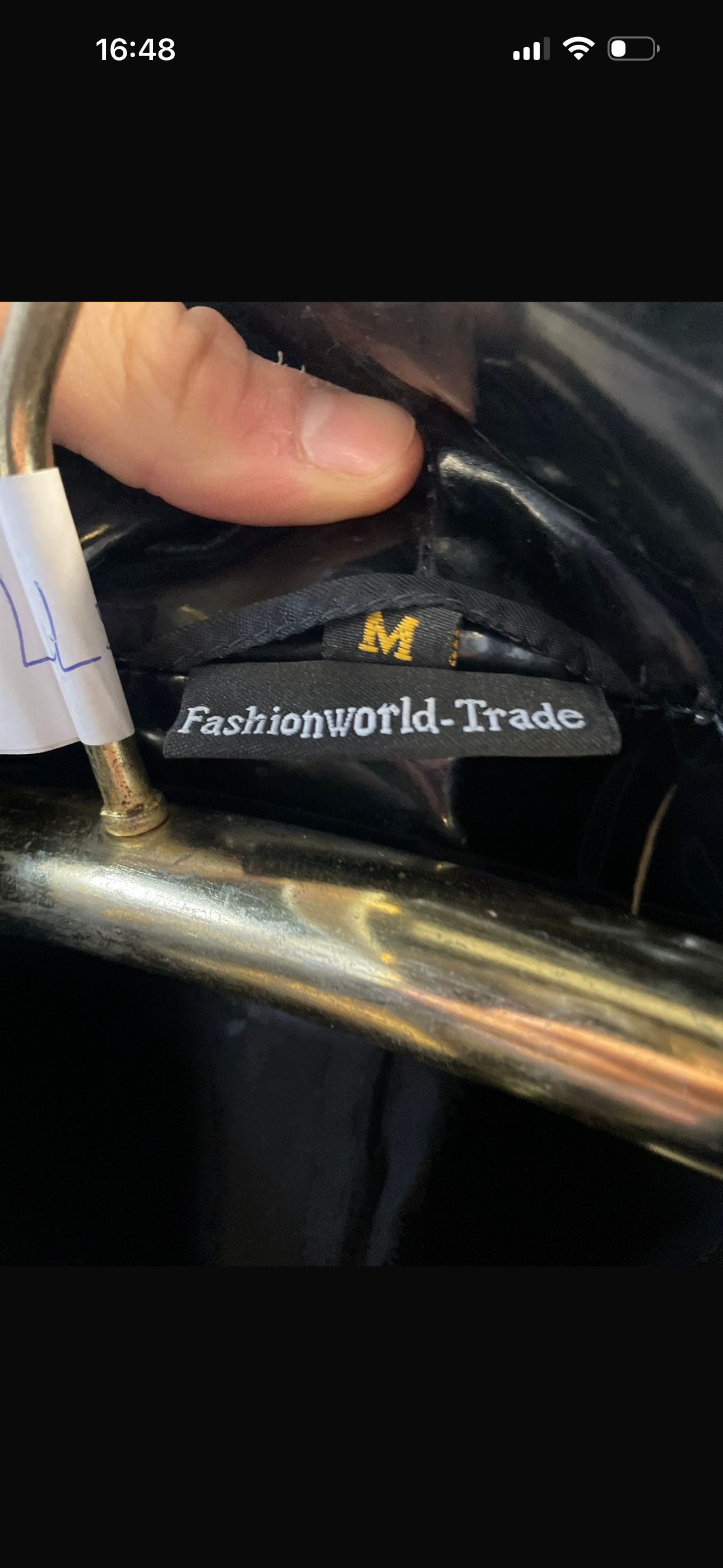 Zwarte Bodysuit met Rits  en Open Armen – Maat M | FashionWorld