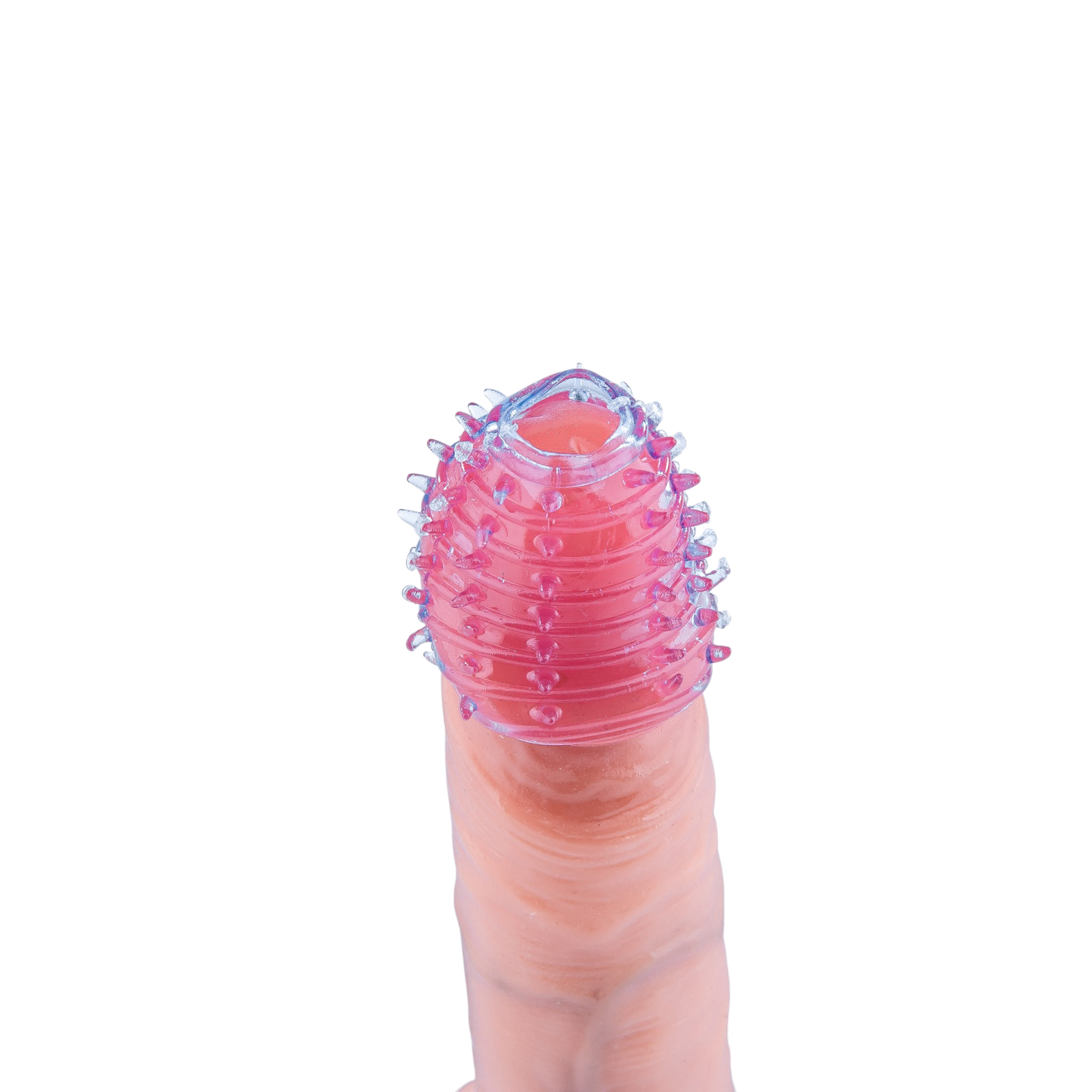 CockSleeve 2-Pack – Transparante & Blauwe Penis Sleeves met Textuur