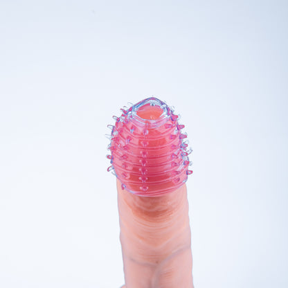 CockSleeve 2-Pack – Transparante & Blauwe Penis Sleeves met Textuur