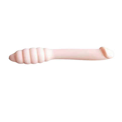 Rocket Dong Dubbelzijdige Dildo – 20,3cm - Beige