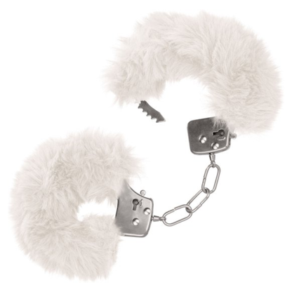 Fluffy Handboeien in Wit