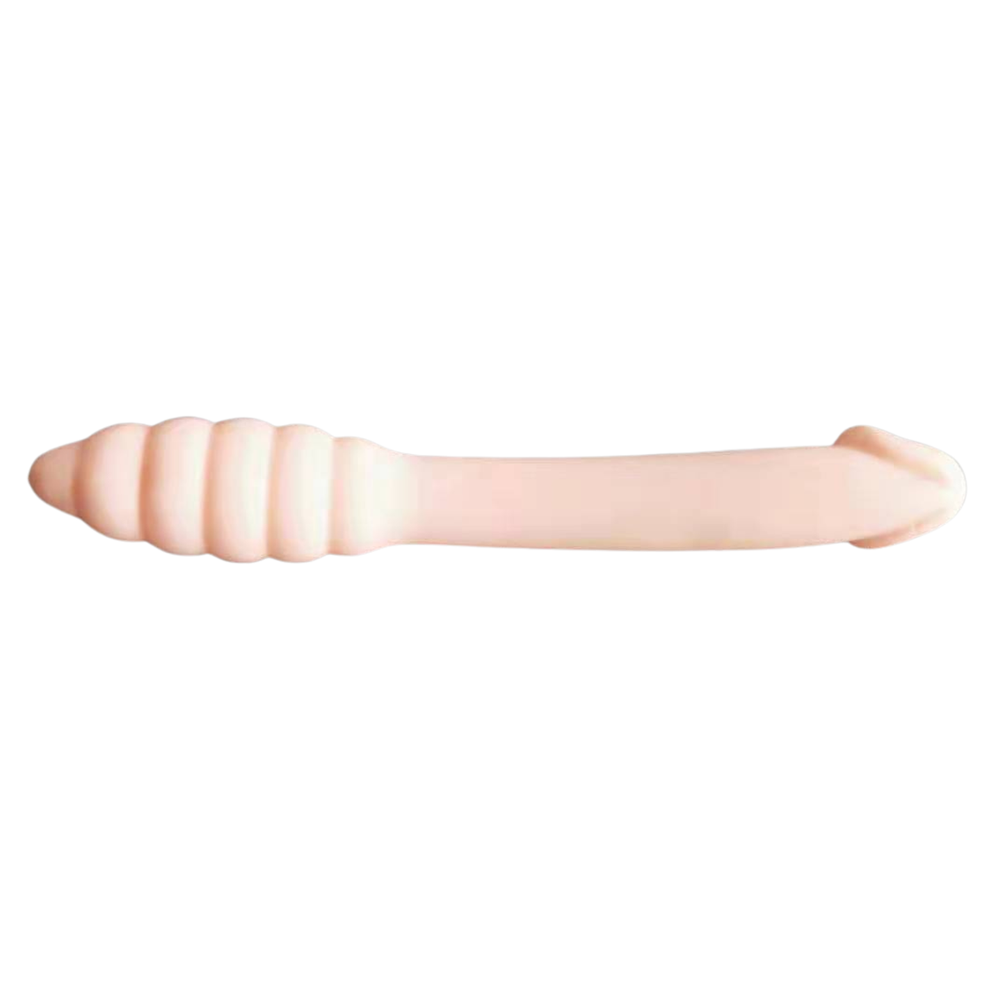 Rocket Dong Dubbelzijdige Dildo – 20,3cm - Beige