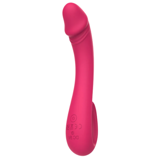 Flexibele G-Spot Vibrator met Handgreep – USB Oplaadbaar