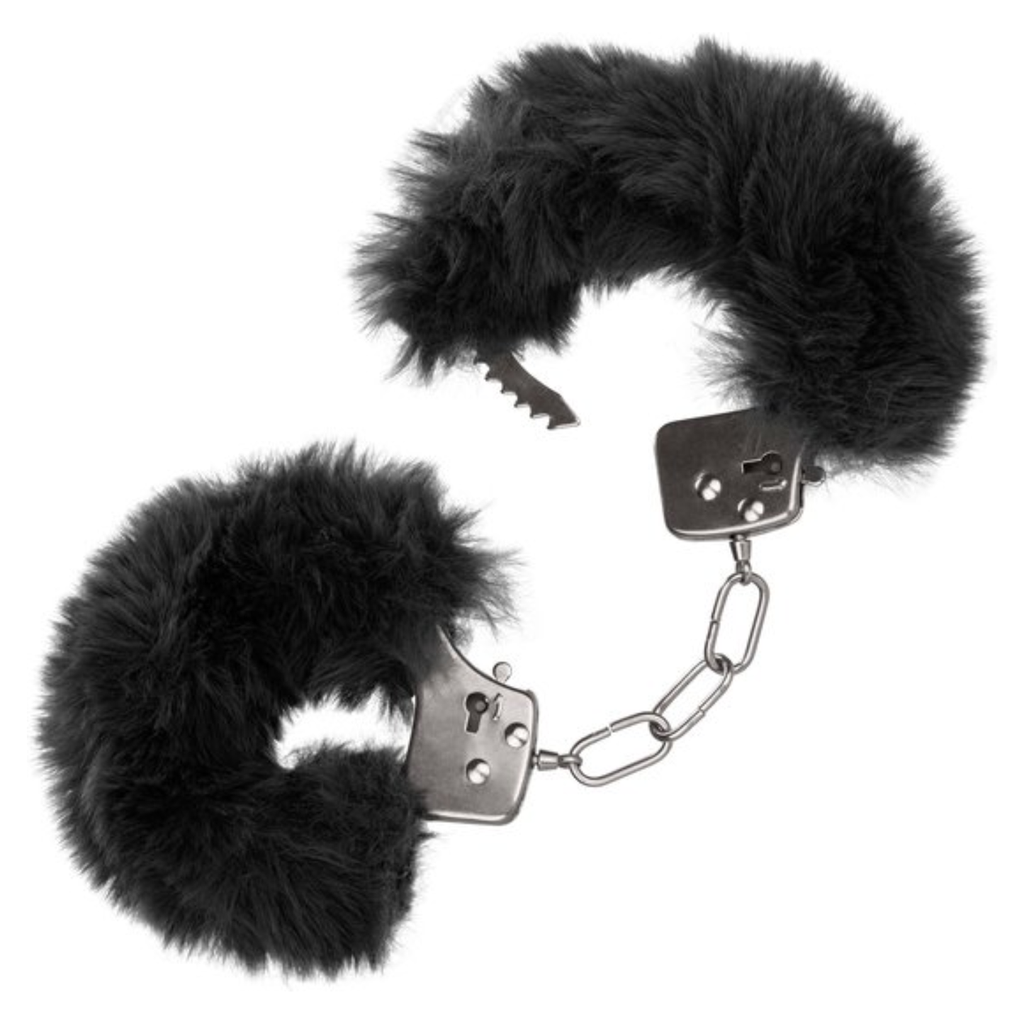 Fluffy Handboeien in Zwart