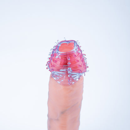 CockSleeve 2-Pack – Transparante & Blauwe Penis Sleeves met Textuur