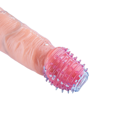 CockSleeve 2-Pack – Transparante & Blauwe Penis Sleeves met Textuur