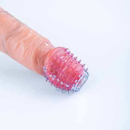 CockSleeve 2-Pack – Transparante & Blauwe Penis Sleeves met Textuur