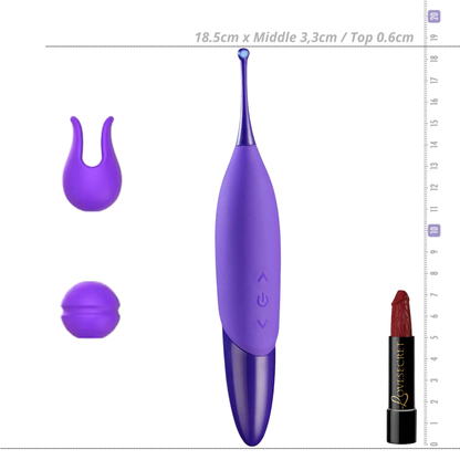 Precisie Vibrator met Verwisselbare Opzetstukken