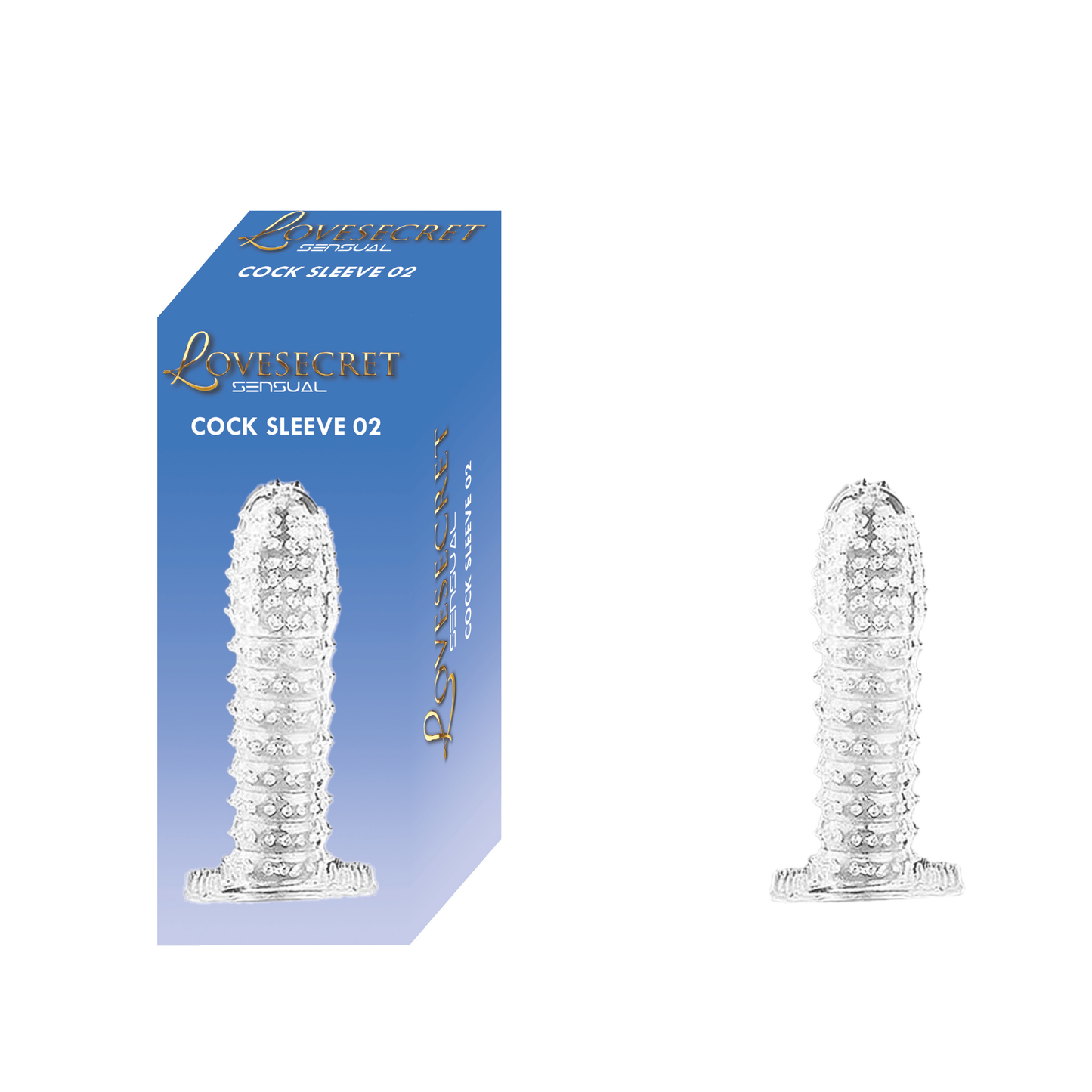 Penis Sleeve Transparant 12.5cm
