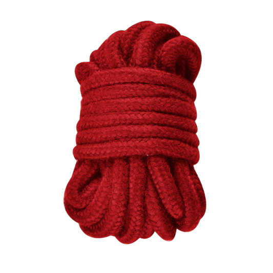 Zachte BDSM Bondage Touw 5 Meter - Rood