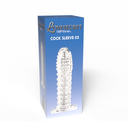 Penis Sleeve Transparant 12.5cm