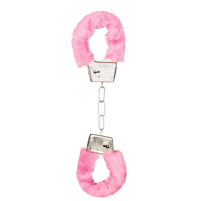 Fluffy Handboeien in Roze