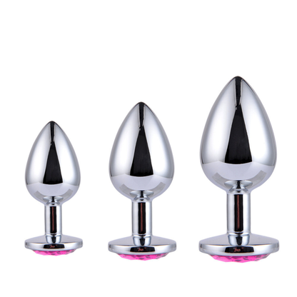 Starters Buttplug Set Met Roze Kristal