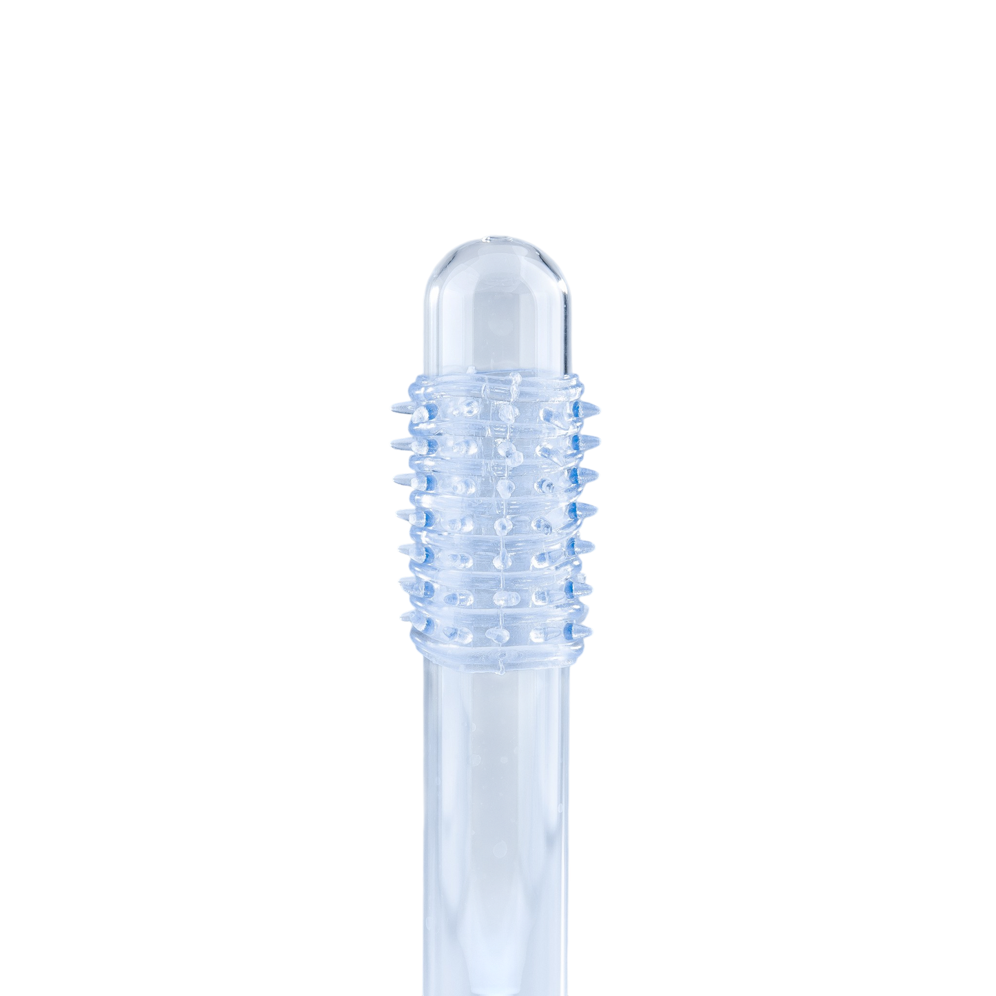 CockSleeve 2-Pack – Transparante & Blauwe Penis Sleeves met Textuur