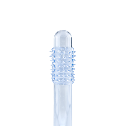 CockSleeve 2-Pack – Transparante & Blauwe Penis Sleeves met Textuur