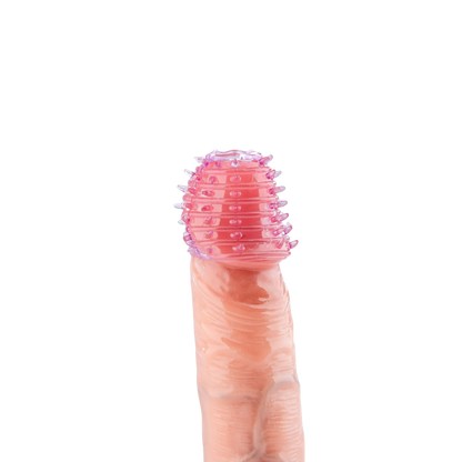 CockSleeve 2-Pack – Roze & Paarse Penis Sleeves met Textuur