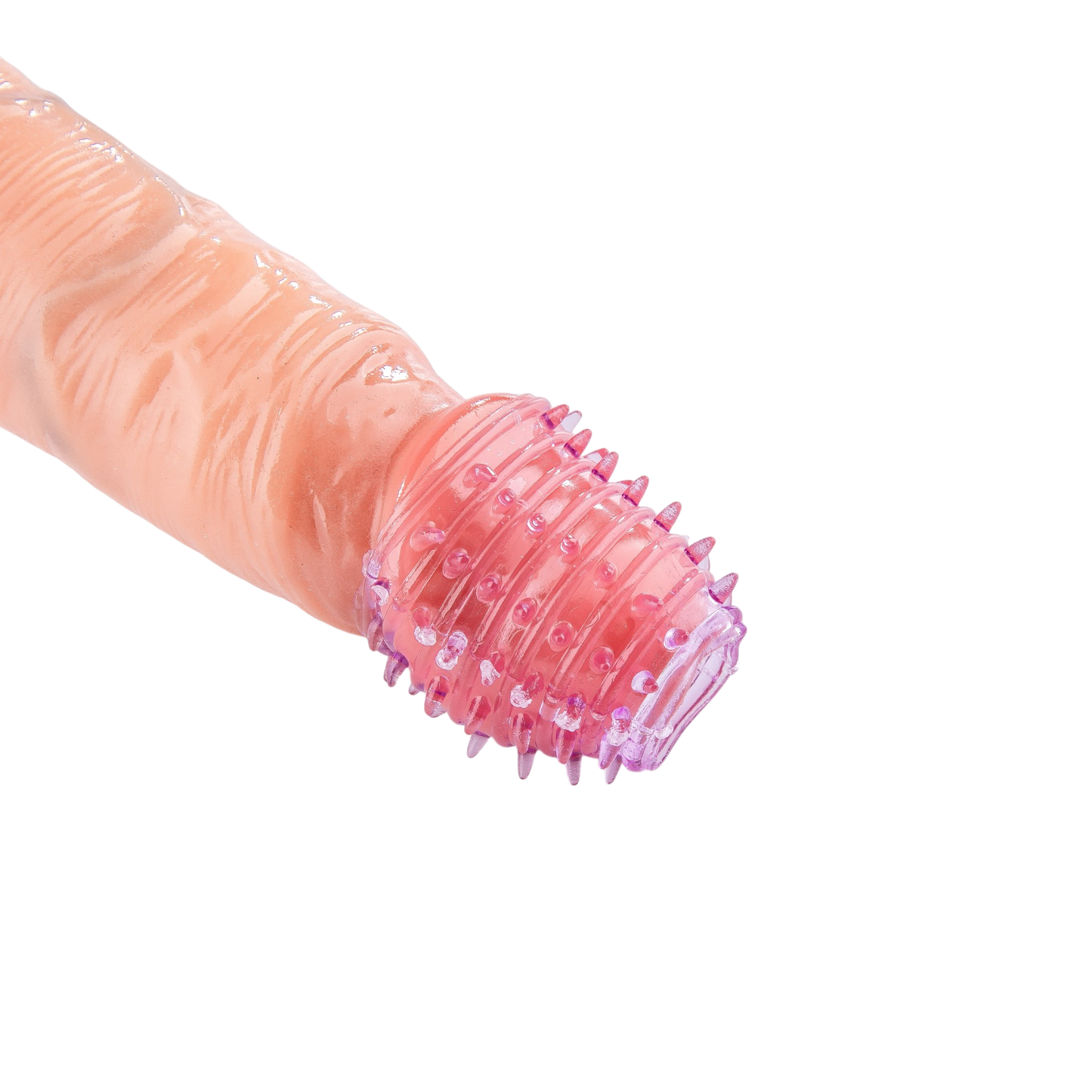 CockSleeve 2-Pack – Roze & Paarse Penis Sleeves met Textuur