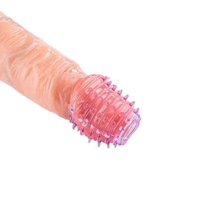 CockSleeve 2-Pack – Roze & Paarse Penis Sleeves met Textuur