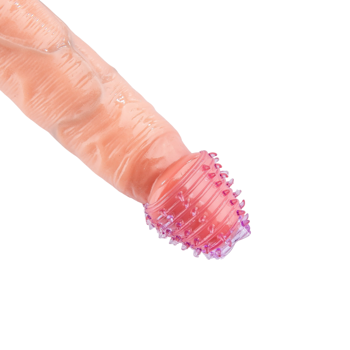 CockSleeve 2-Pack – Roze & Paarse Penis Sleeves met Textuur