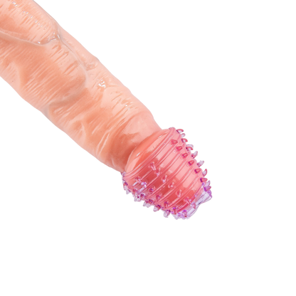 CockSleeve 2-Pack – Roze & Paarse Penis Sleeves met Textuur