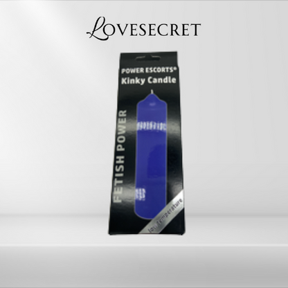 LoveSecret Kinky Candle – Lage Temperatuur Kaars – Paars