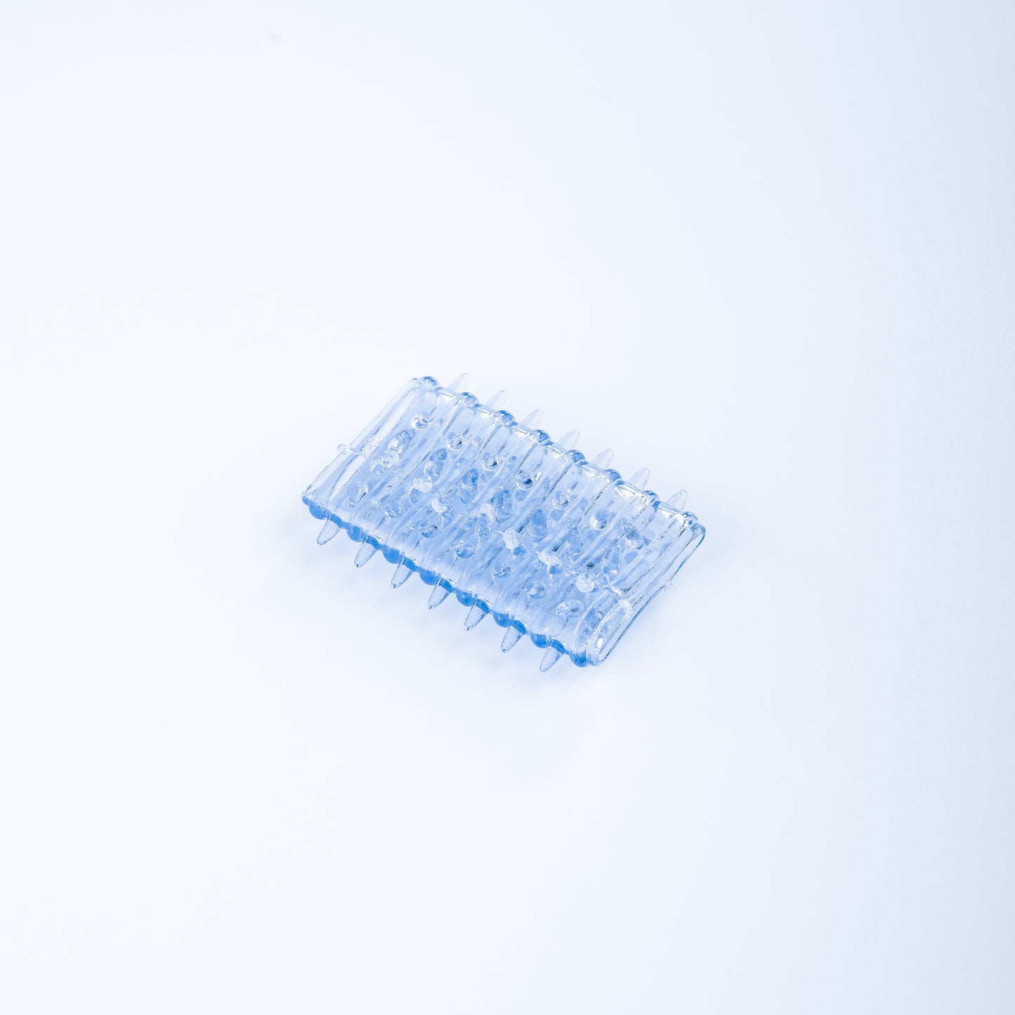 CockSleeve 2-Pack – Transparante & Blauwe Penis Sleeves met Textuur
