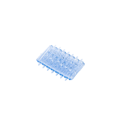 CockSleeve 2-Pack – Transparante & Blauwe Penis Sleeves met Textuur
