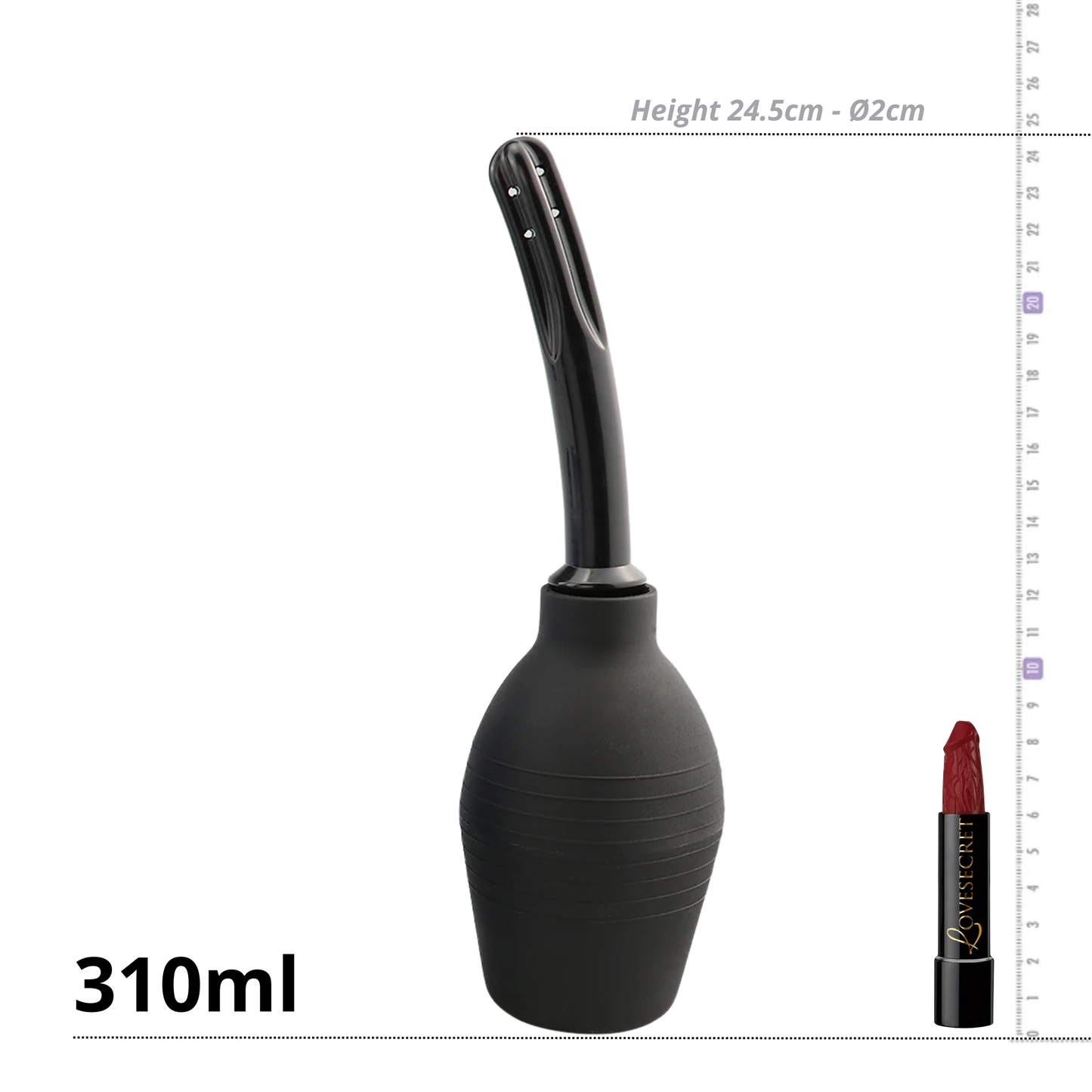 Anale Douche 310ml – Luxe Anal Douche met Gebogen Tuit
