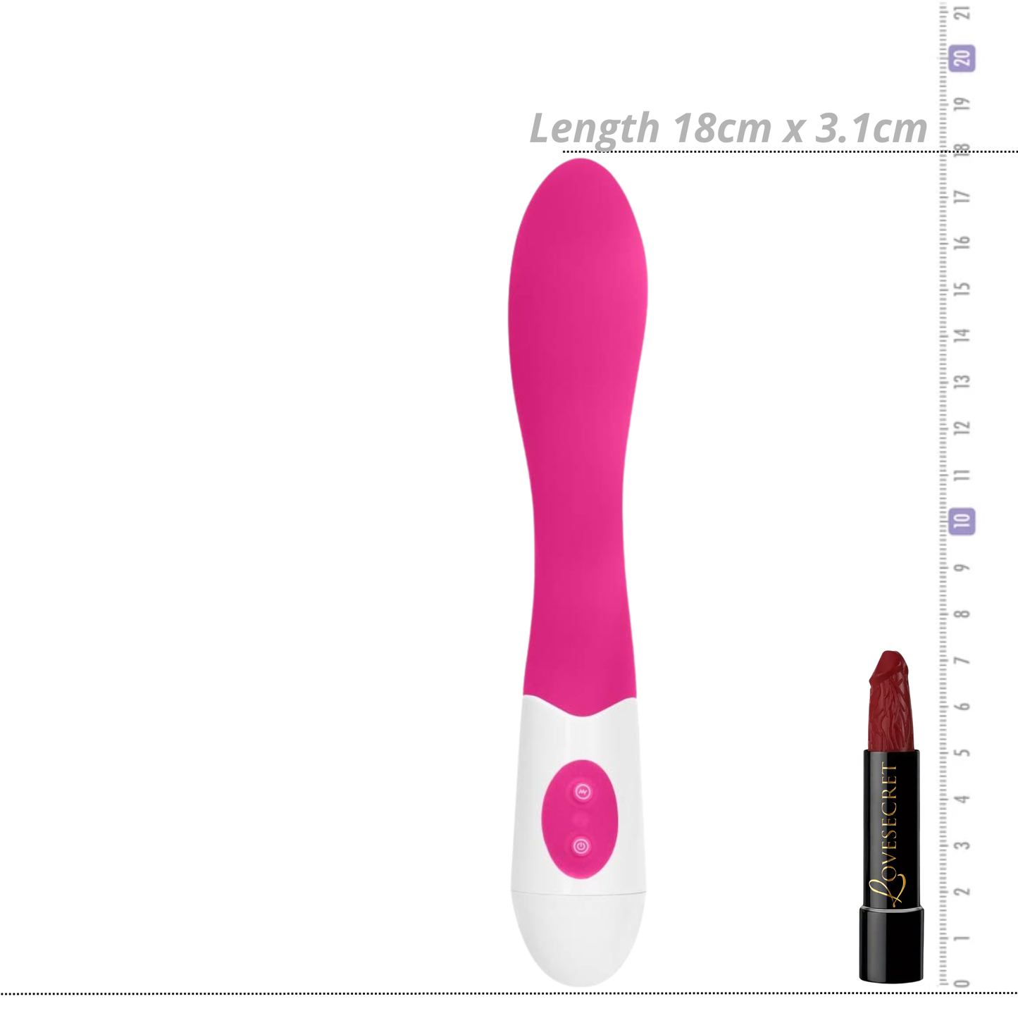Chelsy Siliconen G-Spot Vibrator met 10 Vibratiestanden