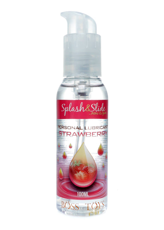 Boys of Toys - 2-00103 - Glijmiddel met aardbeiensmaak - Gel - 100 ml