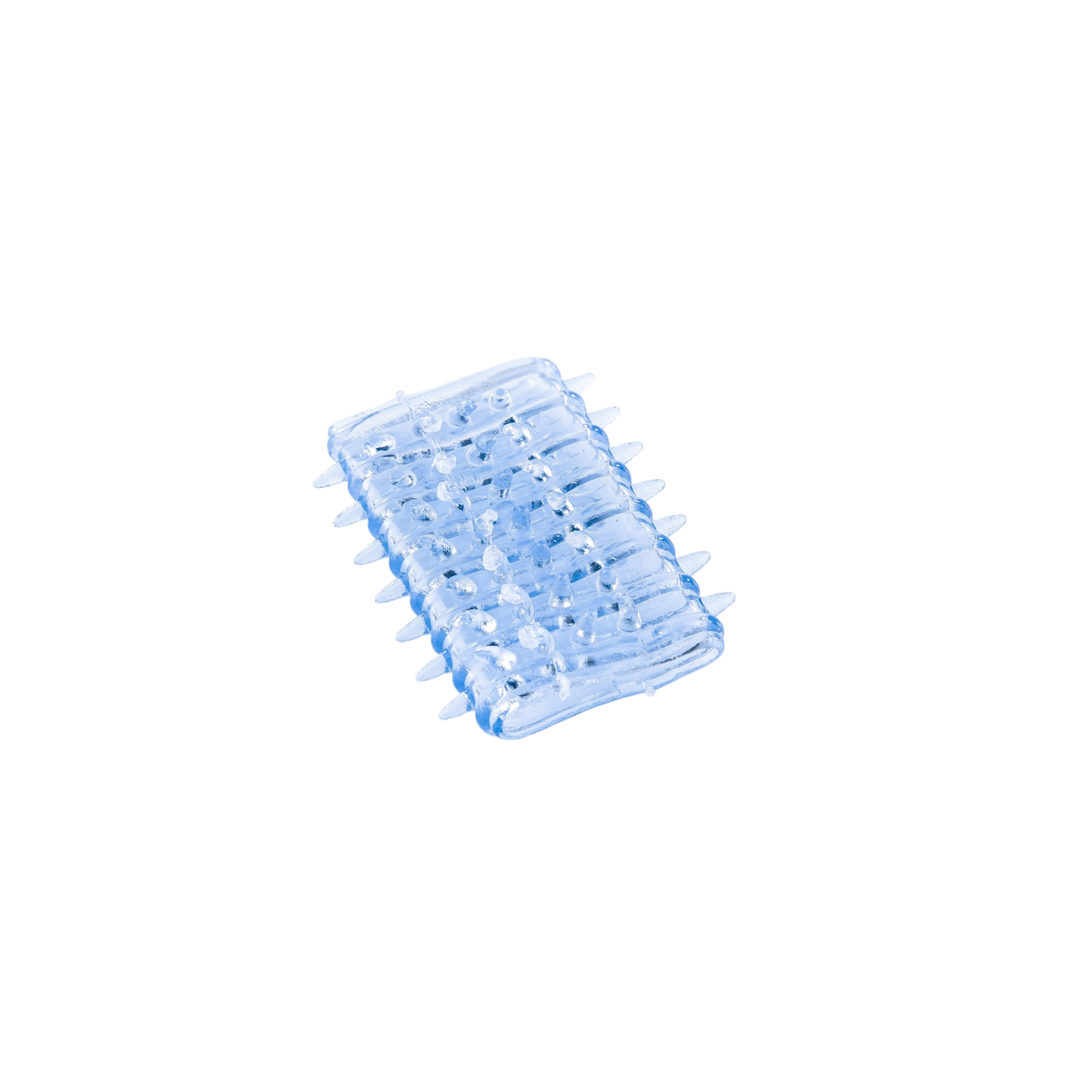 CockSleeve 2-Pack – Transparante & Blauwe Penis Sleeves met Textuur