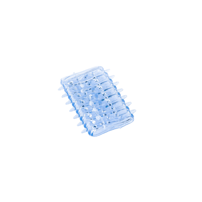 CockSleeve 2-Pack – Transparante & Blauwe Penis Sleeves met Textuur