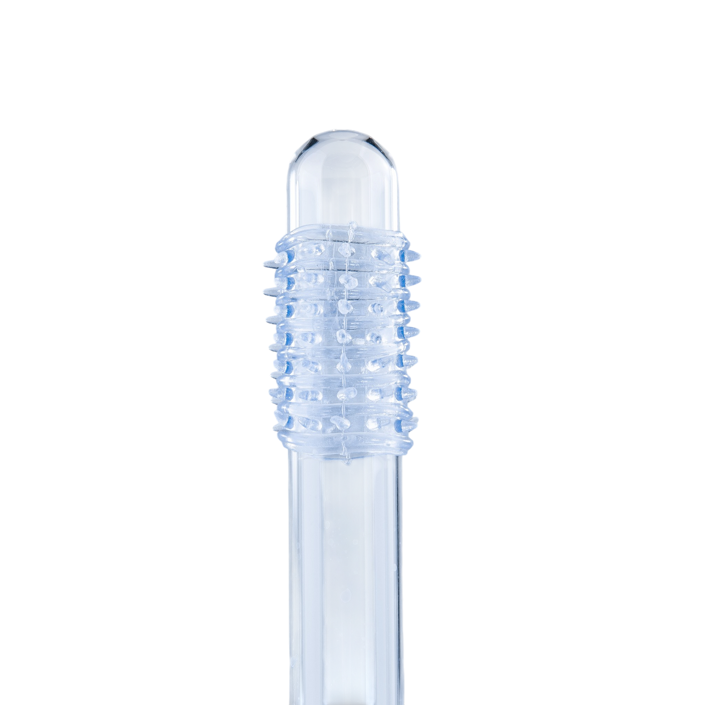 CockSleeve 2-Pack – Transparante & Blauwe Penis Sleeves met Textuur