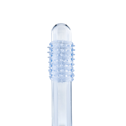CockSleeve 2-Pack – Transparante & Blauwe Penis Sleeves met Textuur